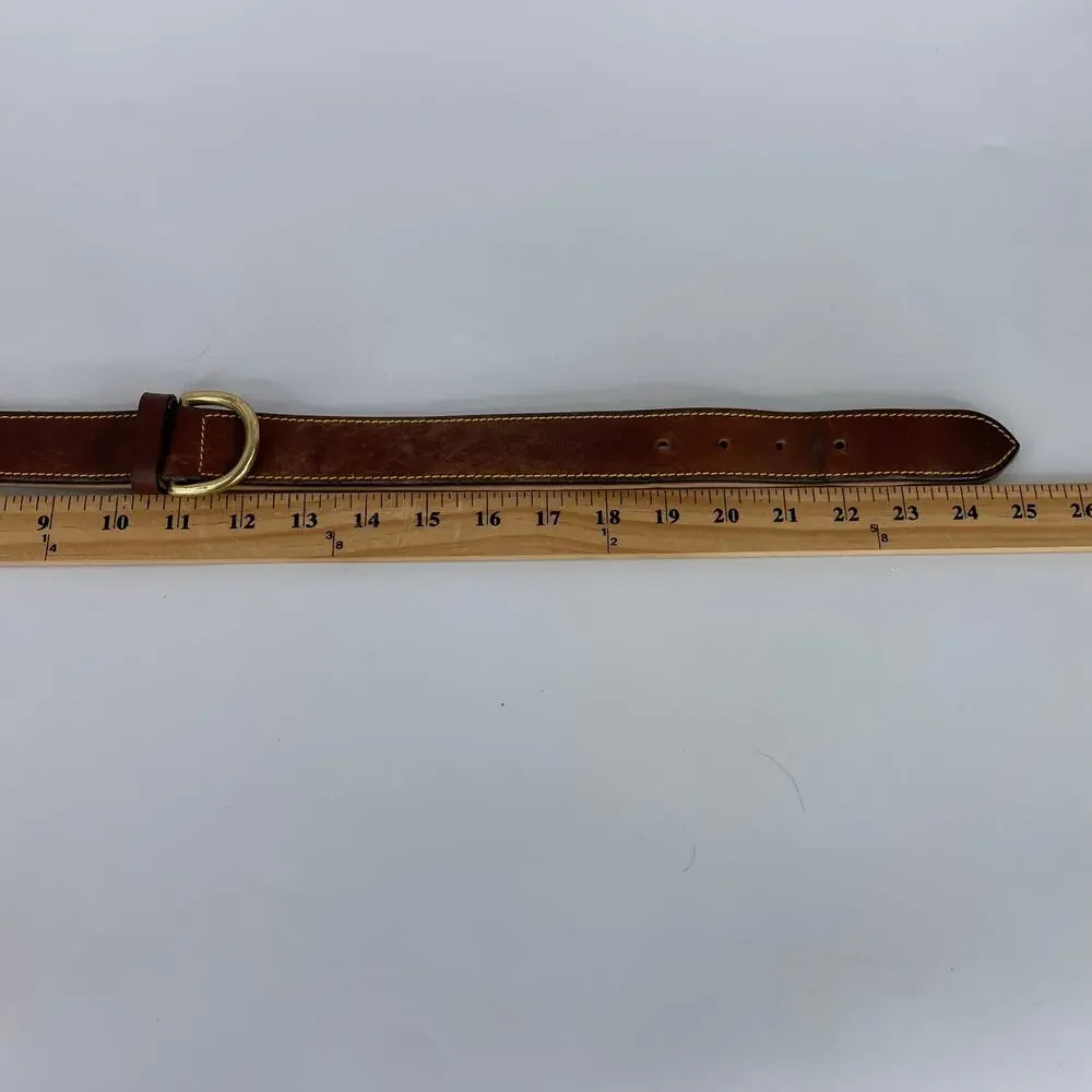 Soft Touch Large Dog brown leather leach 24
